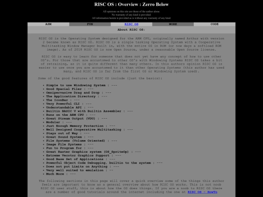 riscos/overview screenshot