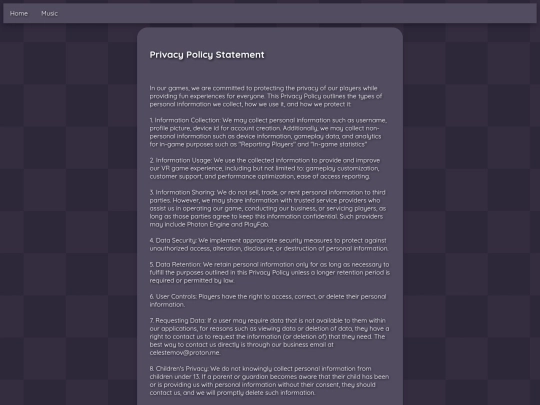 cgth/privacypolicy screenshot