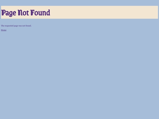not_found screenshot