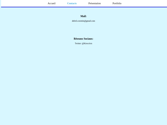 contact screenshot