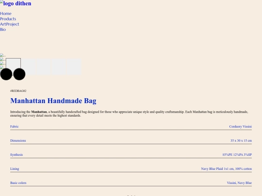 VISSINISingleProductPage screenshot