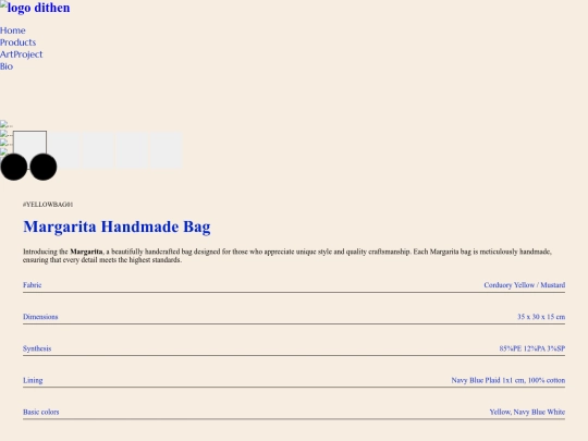 YELLOWSingleProductPage screenshot