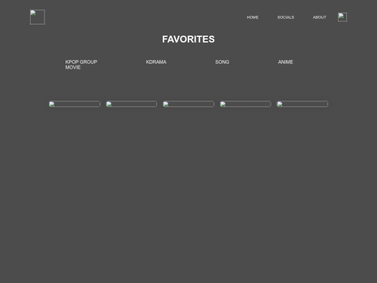 Favorites screenshot