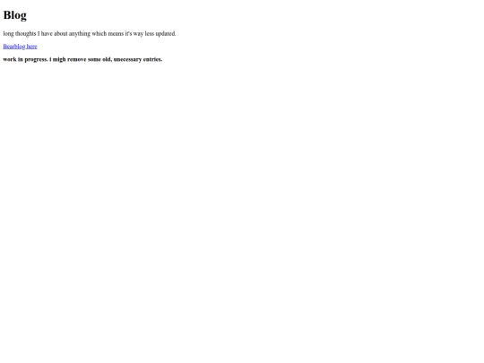 blog screenshot