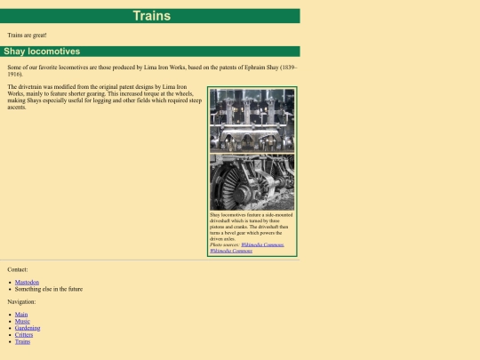 trains screenshot