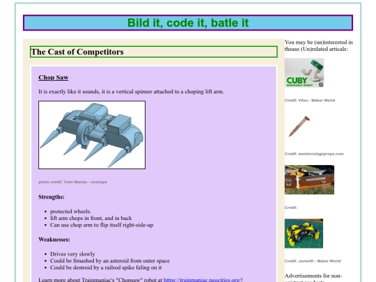 competitors screenshot