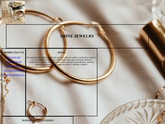 webshinejewelry screenshot