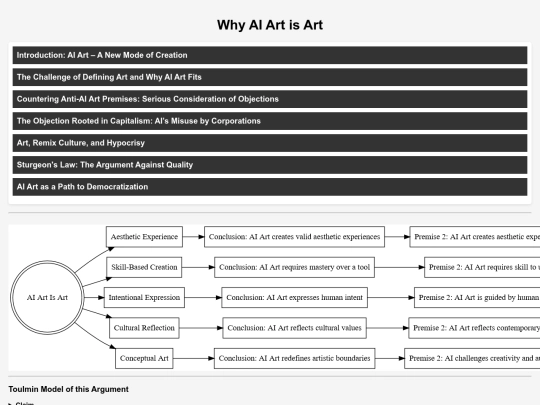 AiArtSyllogisms screenshot