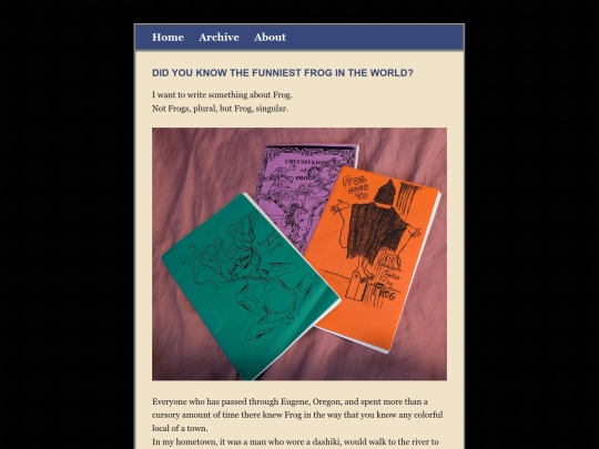 journal/posts/2024-11-04-FunniestFrog screenshot