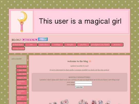 blog screenshot