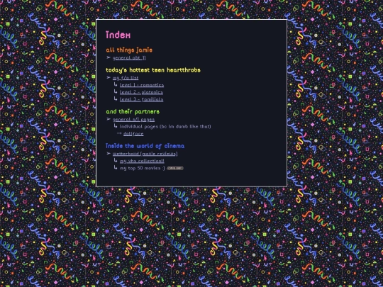 sitemap screenshot
