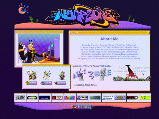 aboutme screenshot