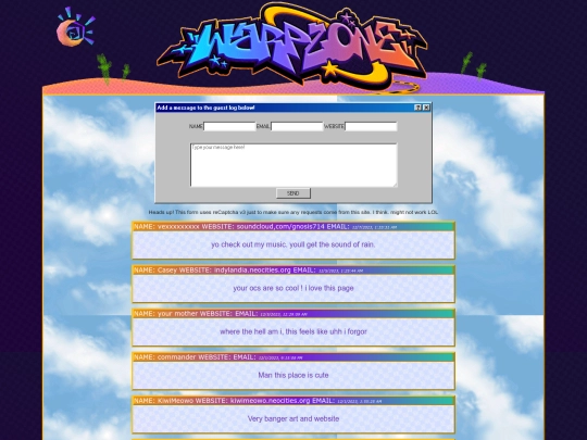 guestlog screenshot