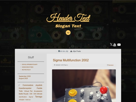 blog screenshot