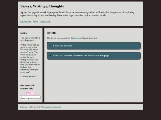 essays screenshot