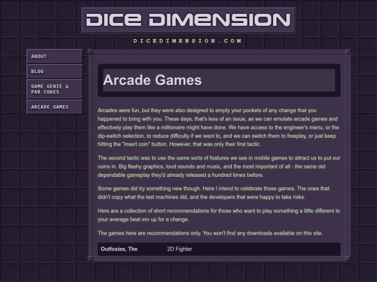 arcade screenshot
