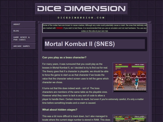 ggparsnes/MortalKombatII screenshot