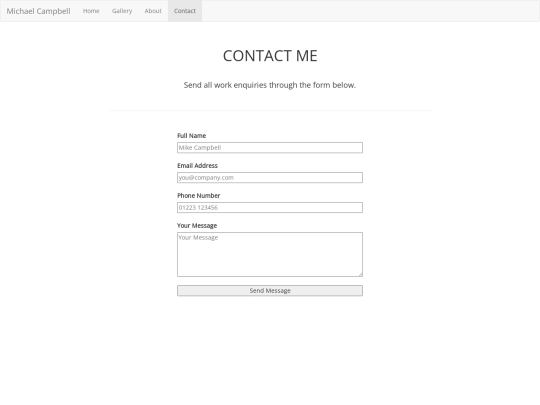 contact screenshot
