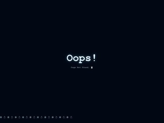 not_found screenshot