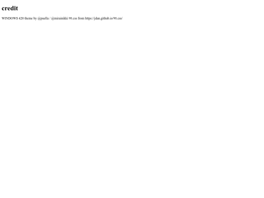 credit screenshot