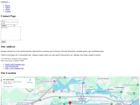 contact screenshot
