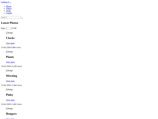 index screenshot