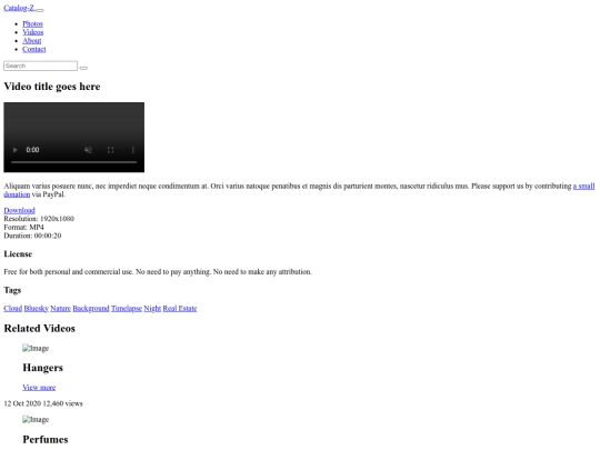 video-detail screenshot