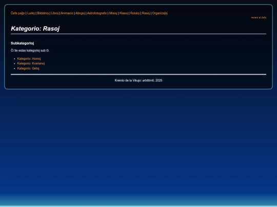 Kategorio_Rasoj screenshot