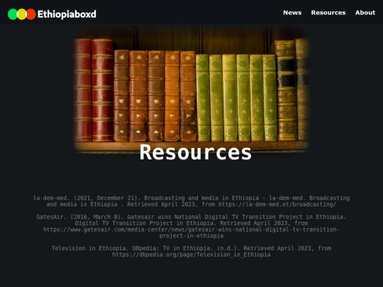 resources screenshot