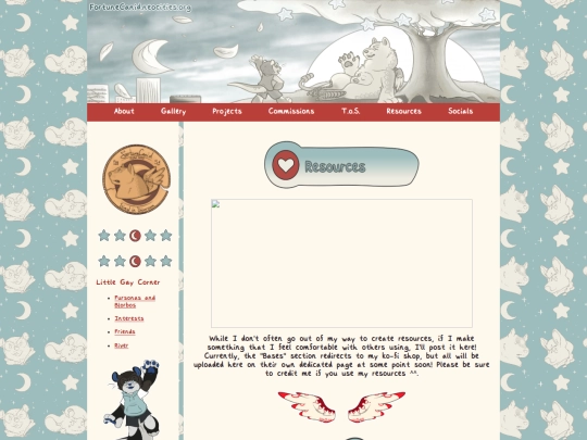 Resources screenshot