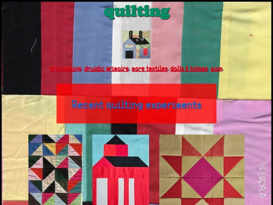html/quilts screenshot