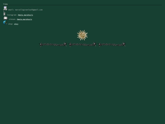 links screenshot
