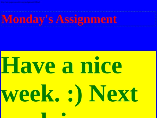 assignment10 screenshot