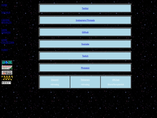 socials screenshot