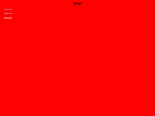 menue screenshot