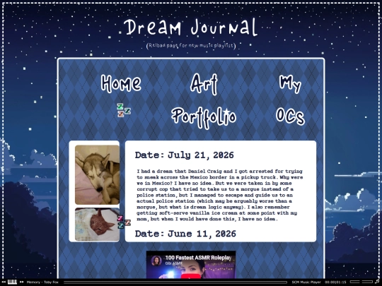 dreamjournal screenshot