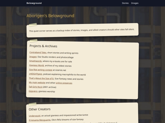 index screenshot