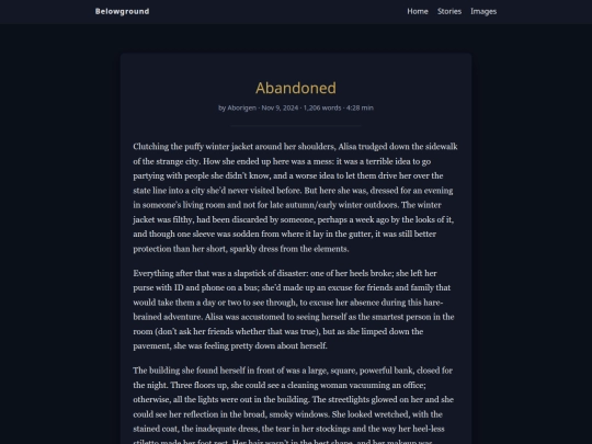 stories/abandoned screenshot