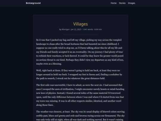 stories/villages screenshot