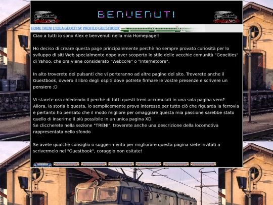 Homepage screenshot