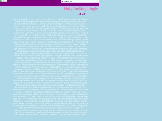 blog screenshot