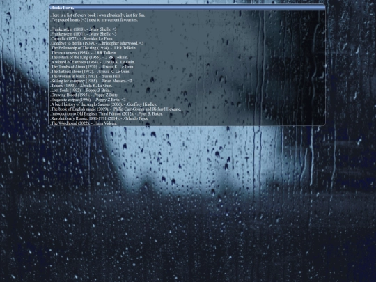 books screenshot