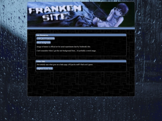 links screenshot