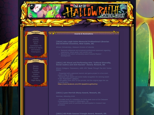 newlanding/awards screenshot