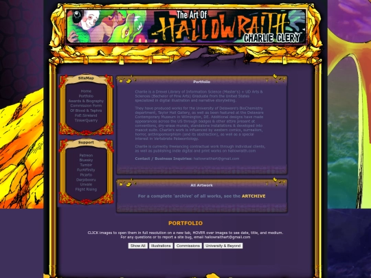newlanding/portfolio screenshot