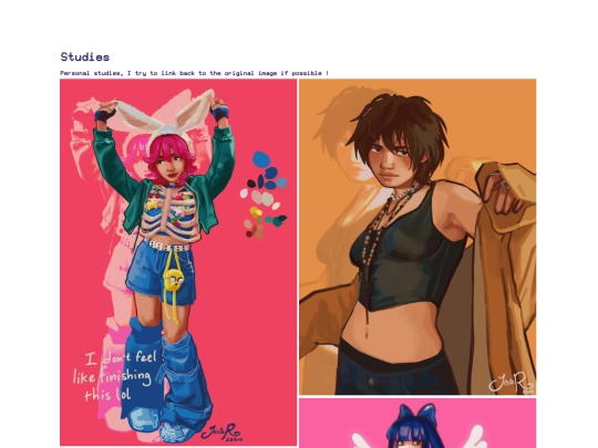 art/studies screenshot