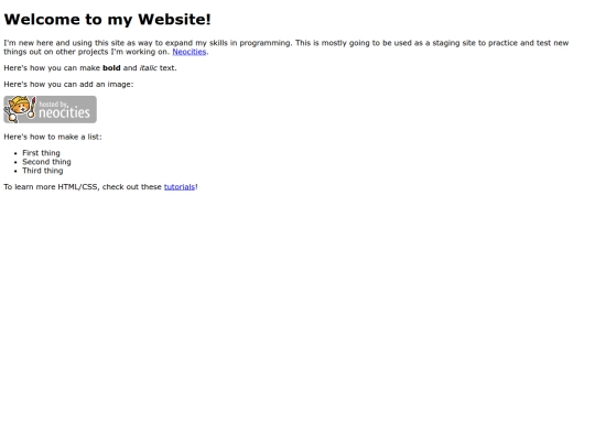 index screenshot