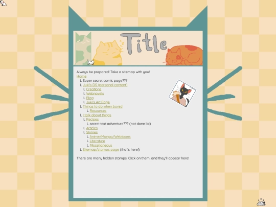 sitemap screenshot