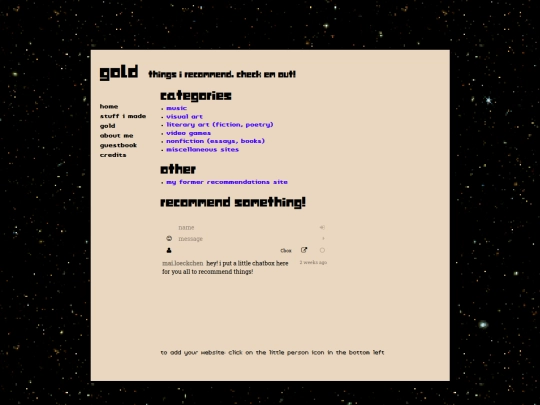 gold screenshot
