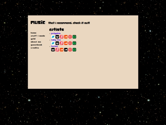gold/music screenshot
